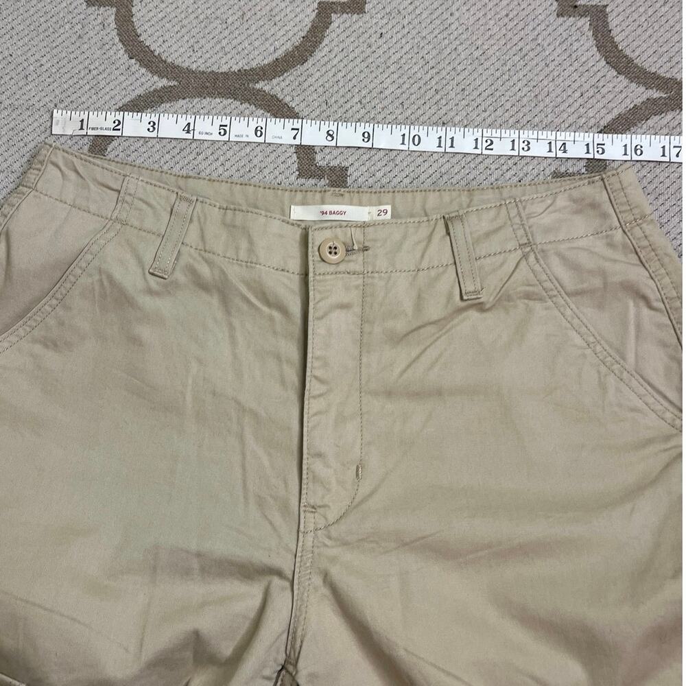 Levi’s ‘94 Baggy Cargo Safari- Tan Pants, size 29
PC9-A4707-0016, MSRP $80 - Picture 8 of 15